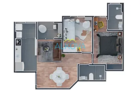Apartamento com 3 Quartos à venda, 65m² no Parque Residencial Flamboyant, São José dos Campos