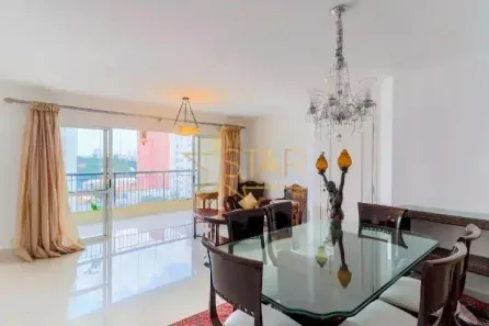Apartamento com 3 Quartos para alugar, 135m² no Chácara Santo Antônio (Zona Sul), São Paulo