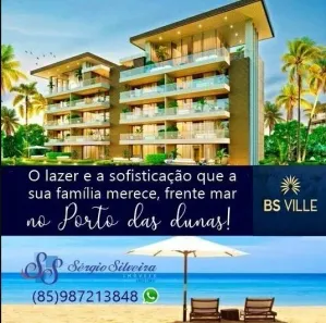Apartamento com 3 Quartos à venda, 115m² no Porto das Dunas, Aquiraz