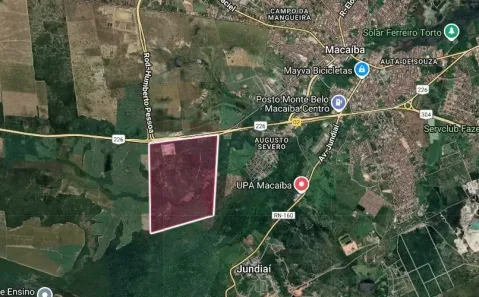 Lote/Terreno à venda, 1030000m² no Area Rural de Macaiba, Macaíba