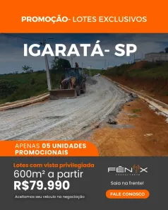 Lote/Terreno à venda, 600m² no Jardim Rincão, Arujá