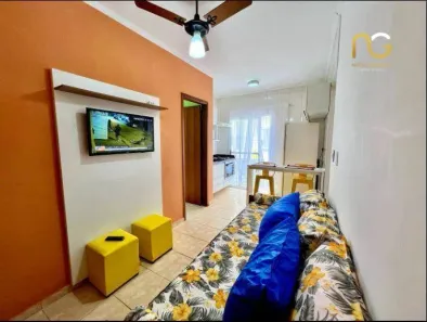 Apartamento com 1 Quarto à venda, 56m² no Solemar, Praia Grande