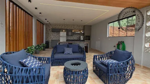 Casa com 2 Quartos à venda, 140m² no Guilhermina, Praia Grande