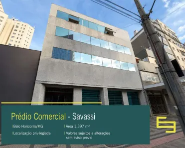 Prédio Comercial à venda, 1397m² no Savassi, Belo Horizonte