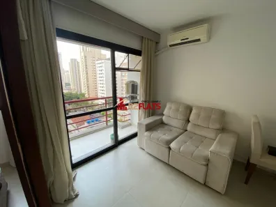 Flat com 1 Quarto para alugar, 36m² no Moema, São Paulo