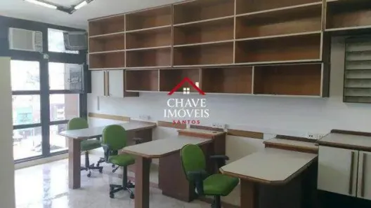 Sala Comercial para alugar, 45m² no Centro, Santos