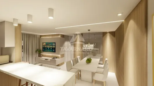 Apartamento com 3 Quartos à venda, 133m² no Nova Rússia, Ponta Grossa