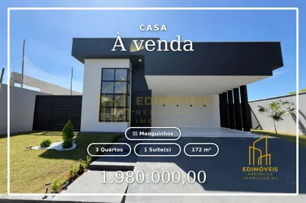 Casa com 3 Quartos à venda, 172m² no Manguinhos, Serra