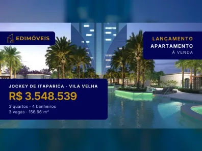 Apartamento com 3 Quartos à venda, 156m² no Jockey de Itaparica, Vila Velha