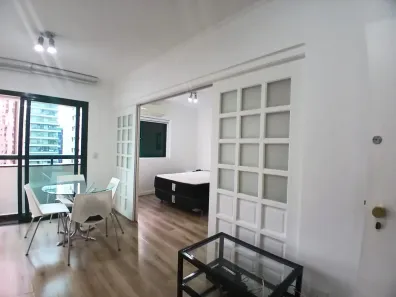 Apartamento com 1 Quarto para alugar, 40m² no Itaim Bibi, São Paulo