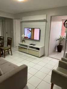 Apartamento com 2 Quartos para alugar, 57m² no Turu, São Luís