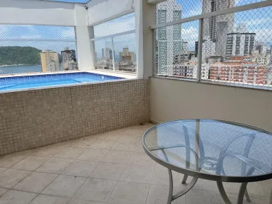 Cobertura com 3 Quartos à venda, 202m² no Ponta da Praia, Santos