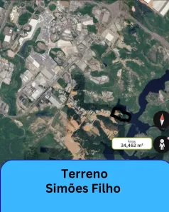 Lote/Terreno à venda, 34462m² no Cia Sul, Simões Filho
