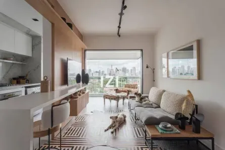 Apartamento com 1 Quarto à venda, 49m² no Vila Cordeiro, São Paulo