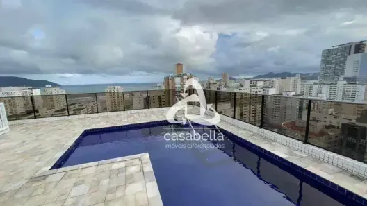 Apartamento com 3 Quartos à venda, 130m² no Gonzaga, Santos