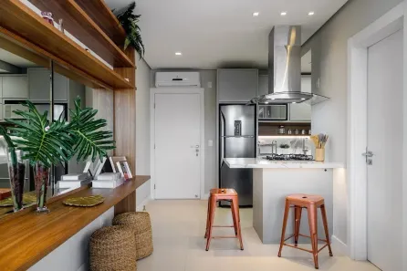 Apartamento com 1 Quarto para alugar, 37m² no Centro, Florianópolis