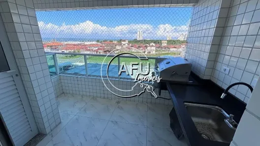 Apartamento com 2 Quartos para alugar, 79m² no Mirim, Praia Grande