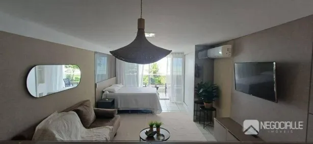 Apartamento com 1 Quarto para alugar, 47m² no Cabo Branco, João Pessoa
