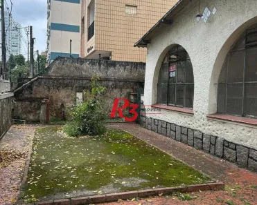 Imóvel Comercial com 3 Quartos para alugar, 214m² no Boqueirão, Santos