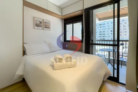 Flat com 1 Quarto à venda, 22m² no Jardim das Bandeiras, São Paulo