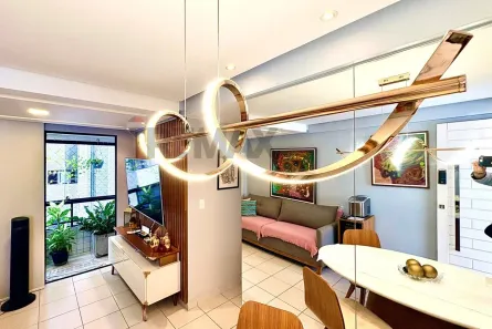 Apartamento com 2 Quartos à venda, 55m² no Aflitos, Recife