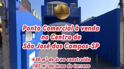 Ponto Comercial para alugar, 430m² no Centro, São José dos Campos