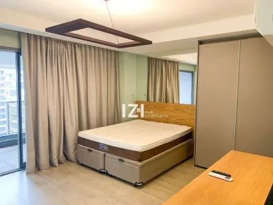 Apartamento com 1 Quarto para alugar, 44m² no Brooklin Paulista, São Paulo