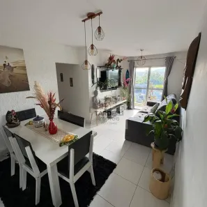 Apartamento com 3 Quartos para alugar, 85m² no Vila Mogilar, Mogi das Cruzes
