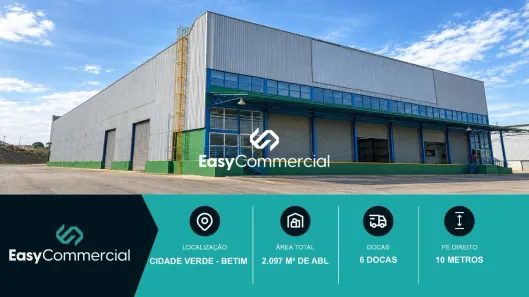 Galpão/Depósito/Armazém para alugar, 2097m² no Cidade Verde, Betim