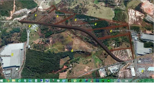 Lote/Terreno à venda, 80000m² no Fazenda da Tapera, Contagem