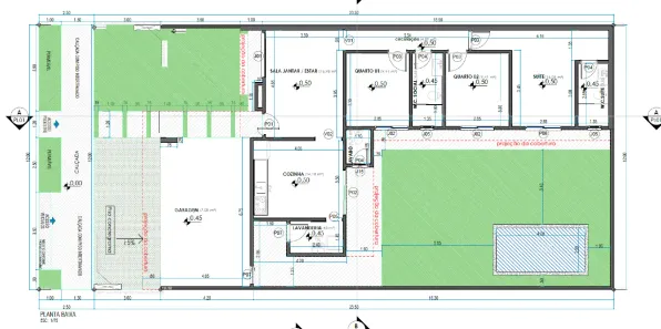 Casa de Condomínio com 3 Quartos à venda, 130m² no Residencial Costa Leste, Três Lagoas