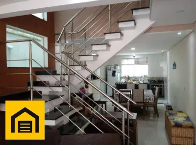 Casa de Condomínio com 3 Quartos à venda, 234m² no Parque São Vicente, Mauá