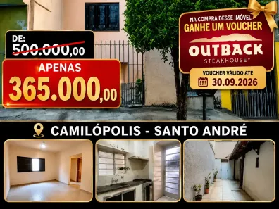 Casa com 3 Quartos à venda, 95m² no Vila Camilópolis, Santo André