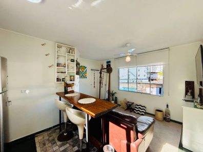 Apartamento com 1 Quarto à venda, 39m² no Jardim Las Palmas, Guarujá