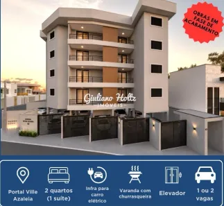 Apartamento com 2 Quartos à venda, 68m² no Portal Ville Azaleia, Boituva