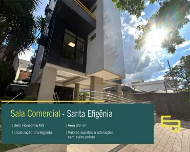 Sala Comercial à venda, 29m² no Santa Efigênia, Belo Horizonte