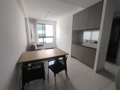 Apartamento com 1 Quarto para alugar, 33m² no Barra de Jangada, Jaboatão dos Guararapes