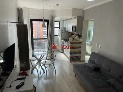 Flat com 1 Quarto para alugar, 35m² no Vila Nova Conceição, São Paulo
