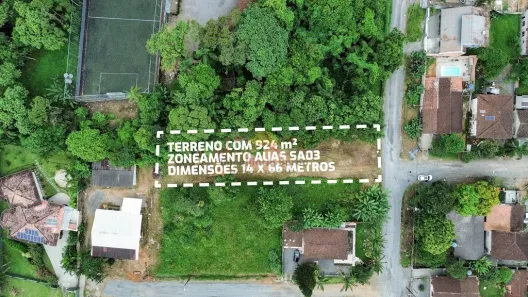 Lote/Terreno à venda, 924m² no Profipo, Joinville