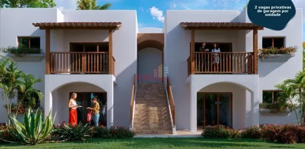 Casa de Condomínio com 3 Quartos à venda, 77m² no Gado Bravo, Tibau