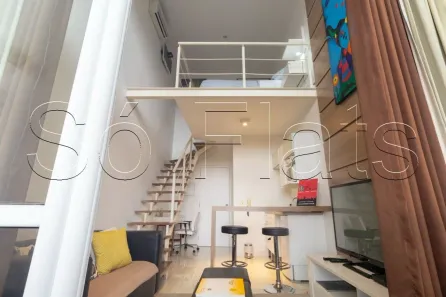 Flat com 1 Quarto à venda, 40m² no Cidade Monções, São Paulo