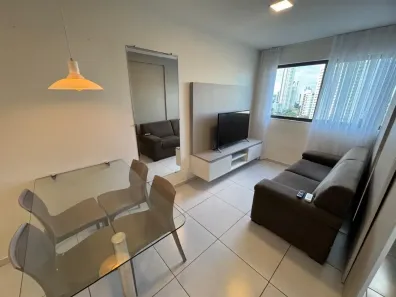 Apartamento com 1 Quarto à venda, 33m² no Aflitos, Recife