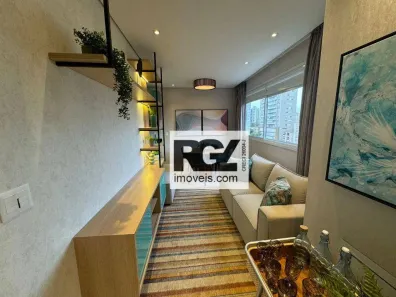 Apartamento com 1 Quarto à venda, 44m² no Ponta da Praia, Santos
