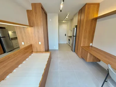 Apartamento com 1 Quarto para alugar, 25m² no Vila Olímpia, São Paulo