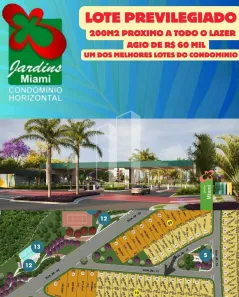 Lote/Terreno à venda, 200m² no Jardins Miami, Aparecida de Goiânia