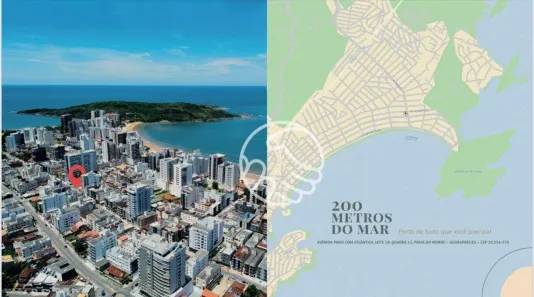 Apartamento com 2 Quartos à venda, 72m² no Praia do Morro, Guarapari