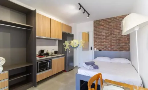 Flat com 1 Quarto para alugar, 22m² no Vila Mariana, São Paulo