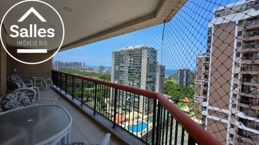 Apartamento com 2 Quartos para alugar, 108m² no Barra da Tijuca, Rio de Janeiro