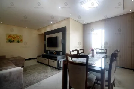 Apartamento com 3 Quartos à venda, 83m² no Vila Bocaina, Mauá