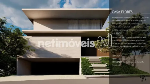 Casa de Condomínio com 4 Quartos à venda, 564m² no Alphaville - Lagoa dos Ingleses, Nova Lima